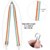 Wide Purse Strap Replacement Crossbody Canvas Shoulder Bag, Universal Adjustable Straps for Bags(55Long) view 4