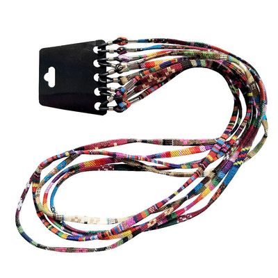5Pcs Colorful Cotton Blend Strap Eyeglass Chain Chain String Holder Neck Cord Eyewear Glass