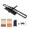 Motorcycle Hitch Carrier,Motorcycle Tow Hitch,500LBS Motorcycle Carrier Hitch Mount with Loading Ramp, Ratchet Straps, Dirt Bike Trailer, Heavy Duty Motorcycle Rack for Motorcycle,Bicycle,Scooter view 1