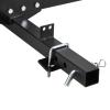 Motorcycle Hitch Carrier,Motorcycle Tow Hitch,500LBS Motorcycle Carrier Hitch Mount with Loading Ramp, Ratchet Straps, Dirt Bike Trailer, Heavy Duty Motorcycle Rack for Motorcycle,Bicycle,Scooter view 3