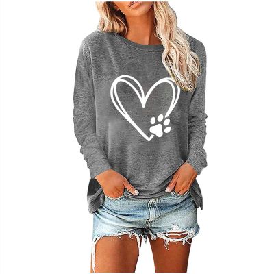 Long Sleeve Shirts for Women Teen Girls Lightweight Cute Sweatshirts Ladies Tops and Blouses Spring Fashion