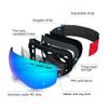 Revemo OTG Ski Goggles for Men Women, Snowboarding Ice Skating Goggles Winter Sports Goggles with UV, Anti Fog Over Glasses view 2