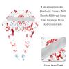 2 Pieces Scrub caps Women Scrub Caps Women Satin Lined Surgeon Caps for Hospital Candy Multicoloured view 4