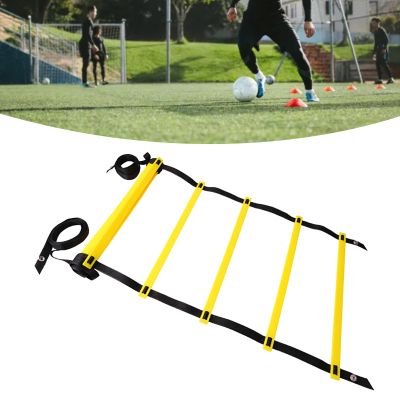 Ladder for Soccer Training | Footwork Exercise Equipment Improving Coordination, Speed, and Fitness (4 Meters, 8 Rungs)