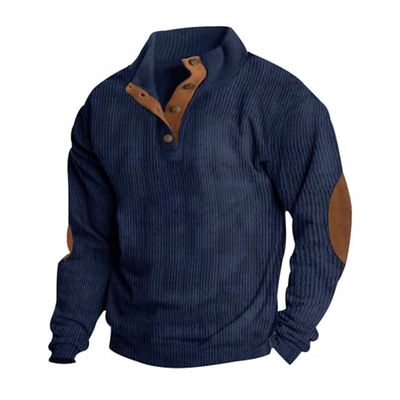 Dudlle Men's Sweaters, Dudlle Men's Sweaters, Outdoor Casual Cable Knit Pullover (Nnavy blue,M)
