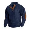 Dudlle Men's Sweaters, Dudlle Men's Sweaters, Outdoor Casual Cable Knit Pullover (Nnavy blue,M) view 1