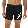 AIZBEGDLU Christian Cross Religion Team Jesus Men's Briefs Soft Men's Boxer Briefs Black view 2