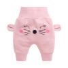 Unisex Baby Fleece Pants High-Waisted Thick artoon Pants with Cute 3D Animal Patterns Hiphop Pants Cotton (F, 80) view 1