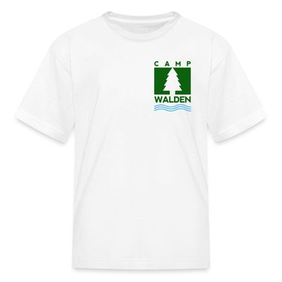 Spreadshirt Camp Walden Twin Costume Halloween Movie | Kid's Halloween T-Shirt, XL, White