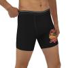 AIZBEGDLU Chicago Style Hot Dog Men's Briefs Soft Men's Boxer Briefs Black view 4