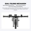 NIU Electric Scooter Adults - 100F E Scooter w/Suspension, Add. Foldable Handlebar and Turn Signals, 600W Peak Power, 18 Miles Max Range, 17.4 MPH, Lightweight Escooter for Commute view 2