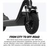 NIU Electric Scooter Adults - 100F E Scooter w/Suspension, Add. Foldable Handlebar and Turn Signals, 600W Peak Power, 18 Miles Max Range, 17.4 MPH, Lightweight Escooter for Commute view 3
