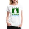 Spreadshirt Camp Walden Twin Costume Halloween Movie Costume Womens Premium T-Shirt, 2XL, White view 1
