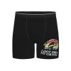 AIZBEGDLU of Course I Cum Fast I Got Fish to Catch Men's Briefs Soft Men's Boxer Briefs Black view 1