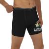AIZBEGDLU of Course I Cum Fast I Got Fish to Catch Men's Briefs Soft Men's Boxer Briefs Black view 4