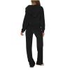 asntrgd Womens Sweatsuits 2 Piece Outfits Velvet Zip Up Hoodie Sweatshirt Wide Leg Sweatpants Winter Fall Lounge Sets view 4