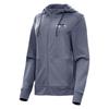 Antigua Women's Heather College Navy Seattle Seahawks Seeker Full-Zip Hoodie Jacket view 1