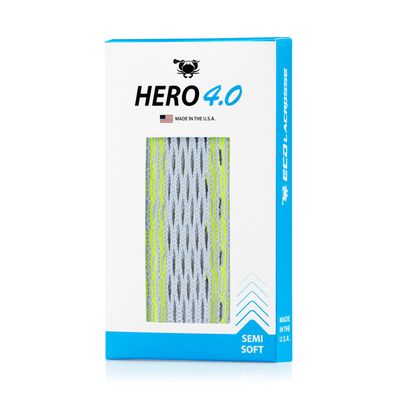 ECD Lacrosse Hero 4.0 Mesh (Neon Yellow Storm Striker Semi-Soft)