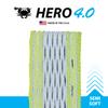 ECD Lacrosse Hero 4.0 Mesh (Neon Yellow Storm Striker Semi-Soft) view 2