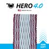 ECD Lacrosse Hero 4.0 Mesh (Maroon Storm Striker Semi-Soft) view 2