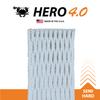 ECD Lacrosse Hero 4.0 Mesh (White Semi-Hard) view 2