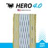 ECD Lacrosse Hero 4.0 Mesh (Golden Yellow Storm Striker Semi-Soft) view 2