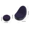 Inflatable Couch with Footstool, 220.5lb Load Blow Up Lounger Chair Folding Air Chair for Adults, Inflatable Lazy Sofa for Rooms Camping Home Living Room Outdoor Travel (Dark Blue) view 3