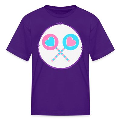 Spreadshirt Share Bear Halloween Costume Belly Kid's T-Shirt, M, Purple