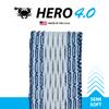 ECD Lacrosse Hero 4.0 Mesh (Navy Blue Storm Striker Semi-Soft) view 2