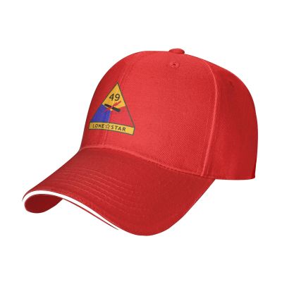 49th Us Armored Division SSI Baseball Cap Adjustable Classic Golf Dad Hat for Men Women Caps