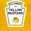 Spreadshirt Yellow Mustard Costume Funny Couples Costumes Halloween Kids' Premium T-Shirt, Youth L, Sun Yellow view 2