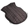 WGFOIP Equestrian Vest with One Piece Armor, Extended Padding, and Curved Outline Design, Black Protective Waistcoat for Shock Reduction, Equestrian (M) view 3