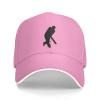 Cricket Player Baseball Cap Adjustable Classic Golf Dad Hat for Men Women Caps Pink view 2