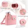2026 New Stanley Purse Cup Holder Bag Crossbody Water Cup Storage Bag Portable Cups Purses Stanley Cup Purse Holder 40 Oz Perfect Valentines Day Gift (White) view 2