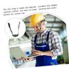 TOGEVAL 2pcs Helmet Chin Strap Hard Hat Chin Straps Helmet Chain for Football Adjustable view 2