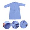 LIFKOME Luxurious Bathrobe for Men and Women Soft Water-absorbent Spa Gown Comfortable Design for Home and Salon Use Elegant Sleeve Nightgown Xl view 3