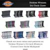 Dickies Women's Dri-Tech Essential Moisture Control Crew Socks, Available in S-XL (6, 12, Comfort Top Brown Blue Assorted (6 Pairs), Medium view 4