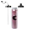 Cannon Sports 28oz Insulated Squeeze Water Bottle with Straw, Leak Proof Lids, 2 lids (Straw and Squeeze), Double Wall Insulation, Wide Mouth, BPA-Free (2 Pack) (Red) view 3