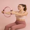 10xSport Pilates Ring Circle for Fitness & Yoga Toning Inner & Outer Thighs, Legs, Core Strength Lightweight, Non-Slip Resistance Equipment for Body Sculpting & Training Exercise Tool (Purple) view 3