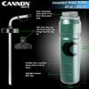 Cannon Sports 28oz Insulated Squeeze Water Bottle with Straw, Leak Proof Lids, 2 lids (Straw and Squeeze), Double Wall Insulation, Wide Mouth, BPA-Free (2 Pack) (Green) view 2