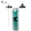 Cannon Sports 28oz Insulated Squeeze Water Bottle with Straw, Leak Proof Lids, 2 lids (Straw and Squeeze), Double Wall Insulation, Wide Mouth, BPA-Free (2 Pack) (Green) view 3