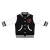 Creative Knitwear College Baby NCAA Officially Licensed Letterman Varsity Jacket - Arkansas State Logo - Black - 4T view 1