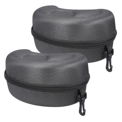 GALPADA Motorcycle Goggles Case Large Ski Glasses Case for Sunglasses Snow Goggles