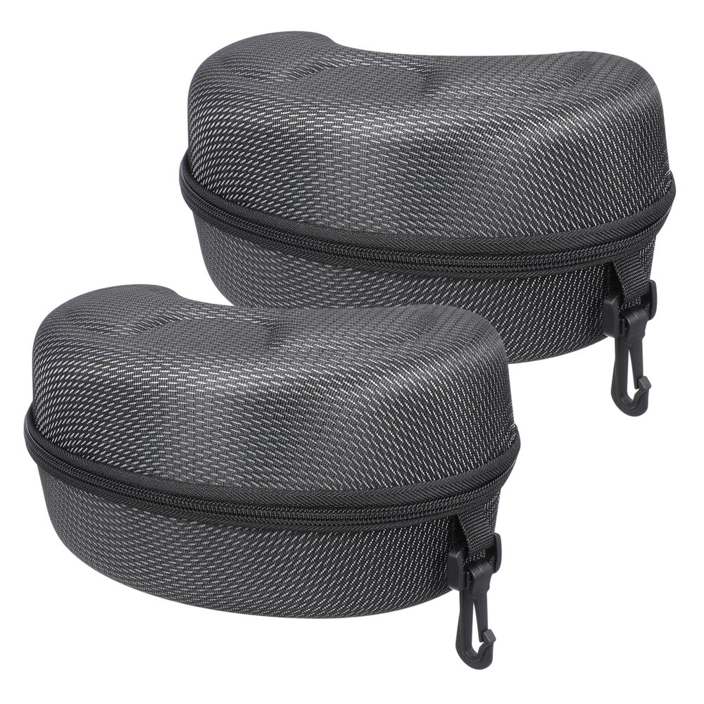 GALPADA Motorcycle Goggles Case Large Ski Glasses Case for Sunglasses Snow Goggles
