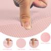 MBKHFLL Exercise Balance PadBalance Foam Mat for Physical Therapy Equipment & Strength Stability Training, Slip Resistant Foam Mat for Yoga, Pilates, MeditationGardening knee pads (Pink) view 3