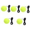 FOMIYES 5pcs Playground Tennis Ball Practice Tennis Ball Rope Training for Beginners Single Player view 1