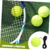 FOMIYES 5pcs Playground Tennis Ball Practice Tennis Ball Rope Training for Beginners Single Player view 2