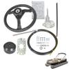 munirater SS13713 13FT Boat Rotary Steering System Outboard Kit Replacement for Yachts Fishing Boats view 1