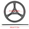 munirater SS13713 13FT Boat Rotary Steering System Outboard Kit Replacement for Yachts Fishing Boats view 2