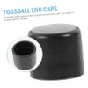 FAVOMOTO 20pcs Foosball End Caps Table Football Caps for Standard Foosball Tables Easy Replacement Made of Sturdy for Long-Lasting Use view 3